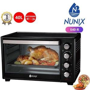 Nunix 40 Litres Electric Oven with Rotisserie Grill