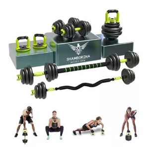 Shamborina Dumbbell Barbell Kettlebell Adjustable Weight Set - 40kg