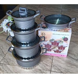 Bosch 10pcs German Granite Nonstick, Heavy Duty, Cooking Pots