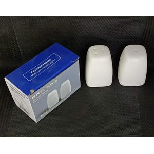 Ceramic Salt and Pepper Set Stylish Kitchen Spice Dispenser Shakers with Airtight Lids for Home Dining Table Cooking Accessories Durable Non-Toxic and Easy to Clean