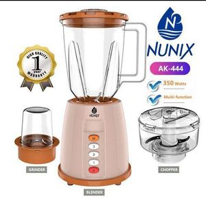 Nunix Ak- 444 3in1 Blender Grinder,Chopper