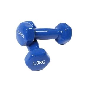 1kg Neoprene Bone Shaped Soft DumbBell Weight