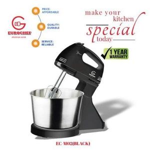 Eurochef electric Quality 7 Speed Handle Mixer Beater With Bowl