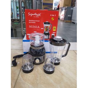Signature Silverware 4 in 1 blender