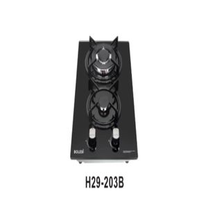 Bolesi Hob 2 Burner Glass H29-203B 30*60cm