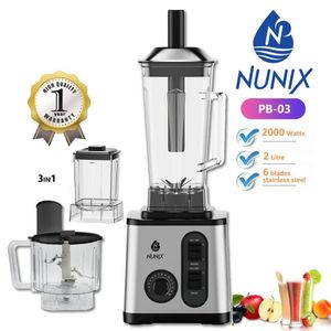 Nunix Blender Professional With Grinder And Food Chopper PB03