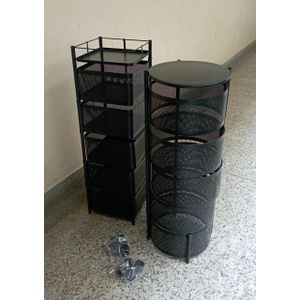 Metallic 5 Tier Fruit Rack