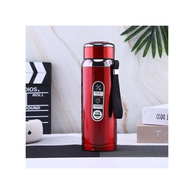 Stainless Steel Flask Thermos 1000ML Water Bottles-Leakproof & 24-Hour Temperature Retention