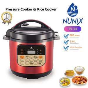 Nunix MultiFunctional Electric Pressure And Rice Cooker