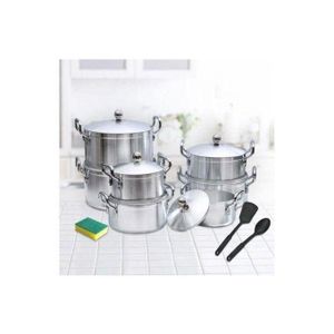 Tornado Stainless Alluminium Sufuria 14pc