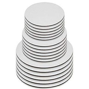 Round White Cake Boards