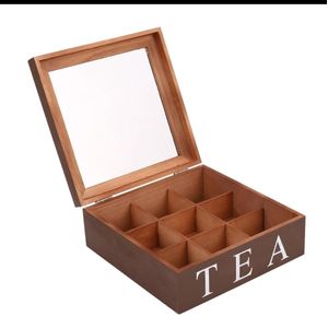 Wooden tea bag holder