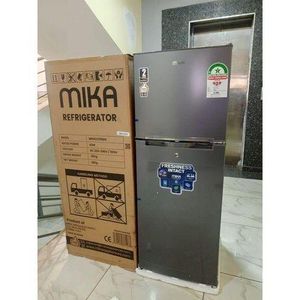 Mika 138 litres double door refrigerator