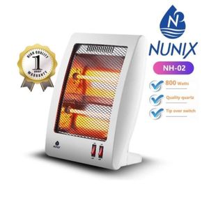 Nunix Best Portable Electric Room Heater With Over Heat Protection (1YR WRTY)