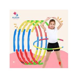 Adjustable Colourful Hula Hoop For Fitness & Gymnastic
