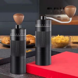Handheld Coffee Grinder with Stainless Steel Burr – Manual Coffee Grinder