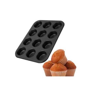 Non-stick 12 holes Cupcake Baking Tray Dish Muffin Pan Tin Bakeware