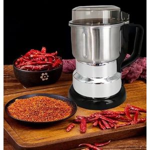 Spice & Coffee Electric Grinder – Powerful Stainless Steel Bean, Nut, and Seed Grinding Machine with High-Speed Blades for Fine, Fresh Aromatic Results