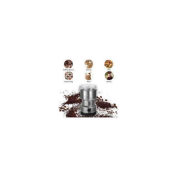 RAF 300W Household Electric Mill Grinder Machine, Stainless Steel Electric Spice Coffee Nut Grain Grinder, MultiFunction Crusher Mill Blender Kitchen Tool,200-300g