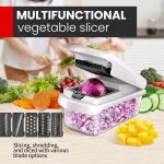 15 in 1 multifunctional vegetable cutter, kitchen vegetable chopper, potato slicer