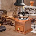 Manual coffee grinder, coffee bean grinder, hand-operated grinder