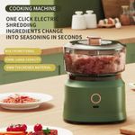 Mini Wireless Electric Baby Food Maker Dual Purpose Garlic Puree 350ml Usb Charging Kitchen Food Shredder Meat Grinder Vegetable