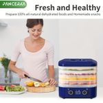 5 Tier Food And Dried Meat 360° Hot Air Food Dehydrators