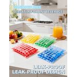 Disposable Self-Sealing Ice Cube Trays BPA-Free PE Ice Molds