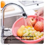 Rotable Foaming Faucet Extender