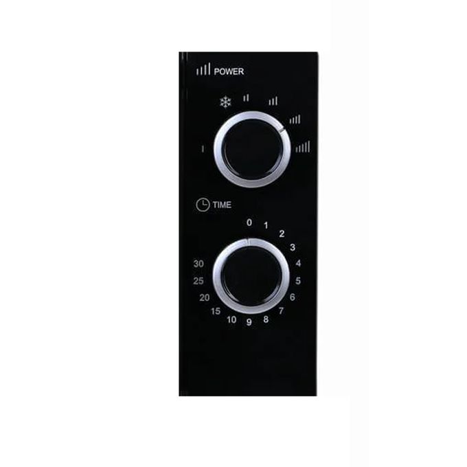 VON VAMS-20MGX - Manual Microwave Oven, Solo - 20L-Black(1YR WRTY)