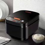 5L Multifunctional Non-Stick Rice Cooker For Kitchen Smart Home - UK - Black