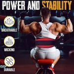 Men's Weightlifting Lumbar Support Belt, Adjustable Fitness Belt