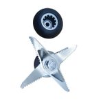 8 Blades Silver Crest Blender 1 Replacement Spare Parts Blade + 1 Mushroom Head For Silver Crest Blender