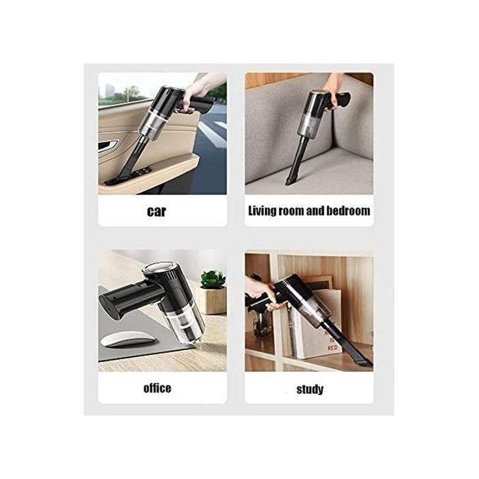 Handheld Vacuum 6000Pa, Powerful Hand-held Car & Home Vacuum Cleaner