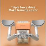 Automatic rebound elbow protector abdominal wheel