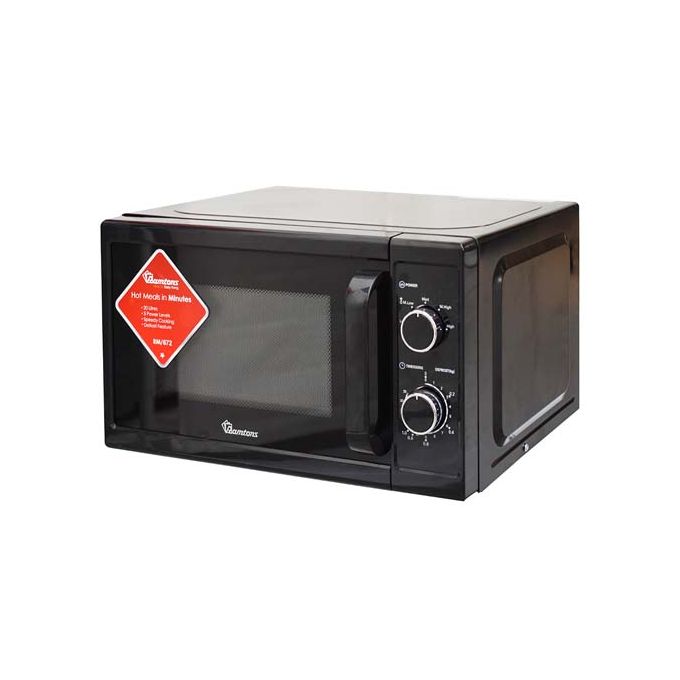 Ramtons RM/672 - 20lt Manual Microwave - Black (1YR WRTY)