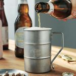 304 stainless steel mug, outdoor camping b-eer mug with wooden lid