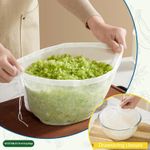 6PCS Cheese Cloths Bag For Straining, Nut Milk Bag - Reusable Straining Bags for Vegetable, Soy Milk, Dumpling Fillings,Squeeze Bags for Straining Oat Milk, Celery Juice Nut