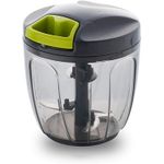 TIMBUTUS 900ml Multifunctional Manual Vegetable Cutter & Onions ,Garlic Chopper