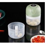 Rechargeable Electric Garlic Masher Garlic Grinder Masher 250ML Onion Chop Vanilla Vegetable Chili Grinder Portable Kitchen Blender