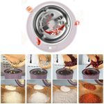 Coffee Grinder Multi-Functional Electric Stainless Steel Multifunction Household Electric Cereals Grain Portable Coffee Bean Seasonings Spices Mill Powder Grinder Machine For Kitchen