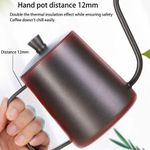 Goose neck spout coffee kettle