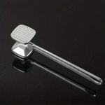 1pc Double-sided Loose Steak Hammer, Rejuvenation Needle Stainless Steel Aluminum Alloy Smash Slap