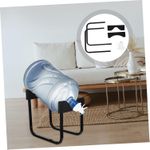 Modern Large Water Dispenser Stand: Economical & Practical Water Saving Solution - Black, Stainless Steel