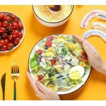 100 Pcs Elastic Food Covers, Disposable Plastic Bowl Lids for Fruit & Vegetable Storage, Freshness Seal Wraps