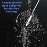 Stainless Steel Semi-Automatic Rotary Egg Beater Cream and Egg Mixer