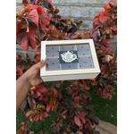 Wooden Tea Box Tea Bag Holder Tea Storage Box 6 Compartments Jewelry Case Tea Storage Organizer Tea Bag Box Tea Bag Organizer