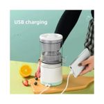 USB Portable Rechargeable Electric Citrus Fruit Juicer