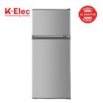 K-Elec 125 Litres Double Door Top Mount Fridge De-Frost Refrigerator With Ice Cube Tray | Model KR20-TM-DFC | 36 Months Warranty + Free Fridge Guard