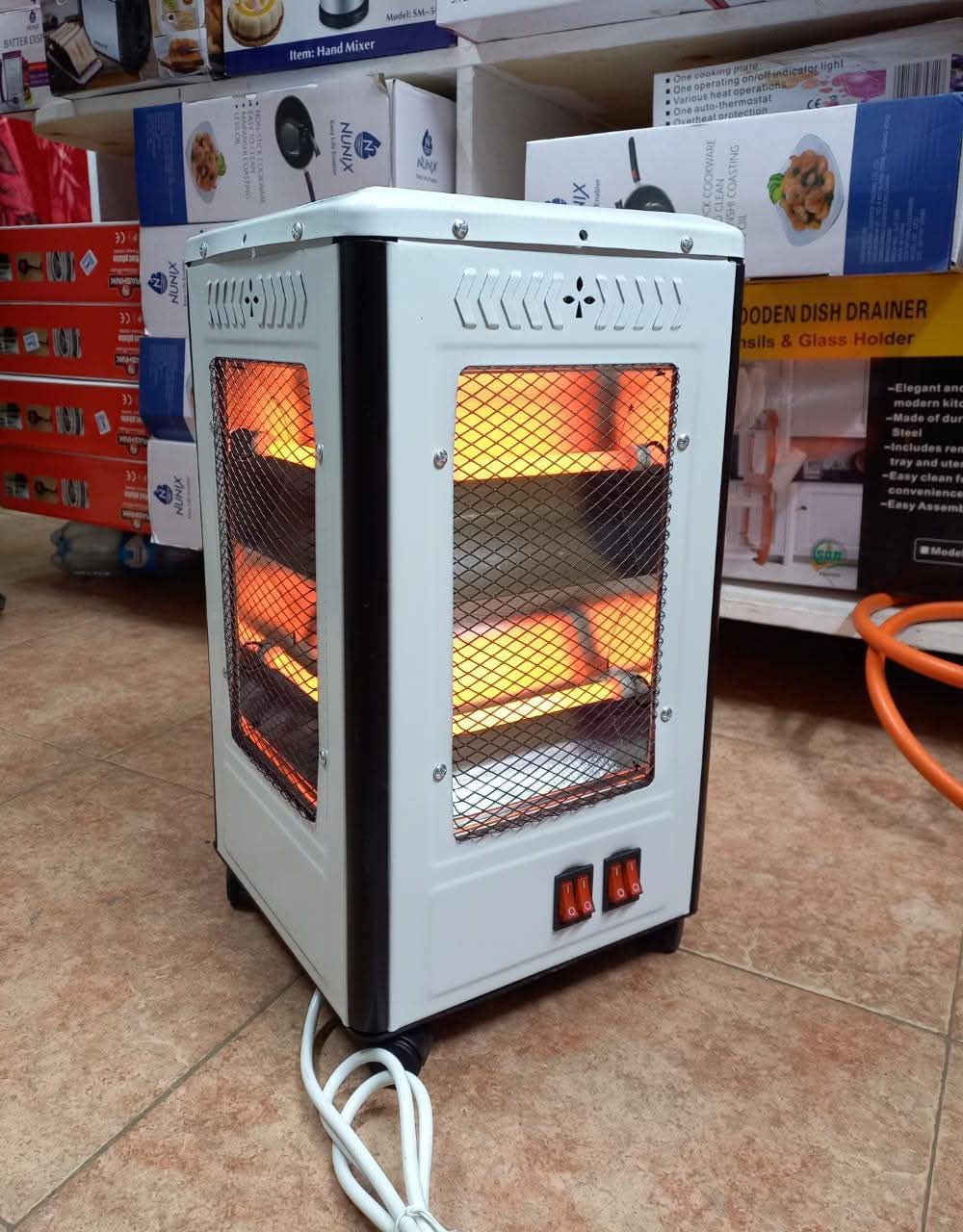 5 sided room heater